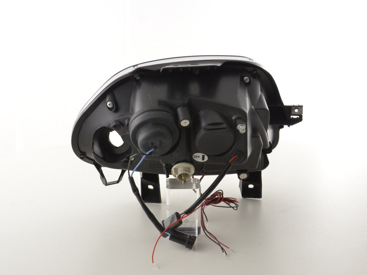 Scheinwerfer Set Renault Clio Typ B 98-01 schwarz Scheinwerfer Set Renault Clio Typ B 98-01 schwarz